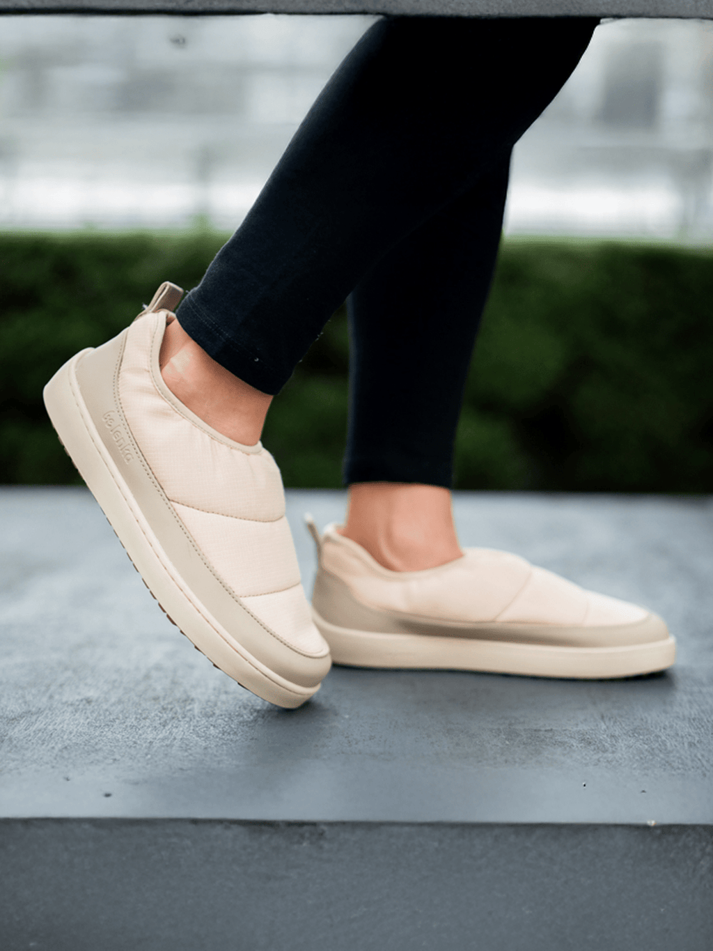 Barefoot Slip - on shoes Be Lenka Nimbus - Beige - Barefoot Shoe Store