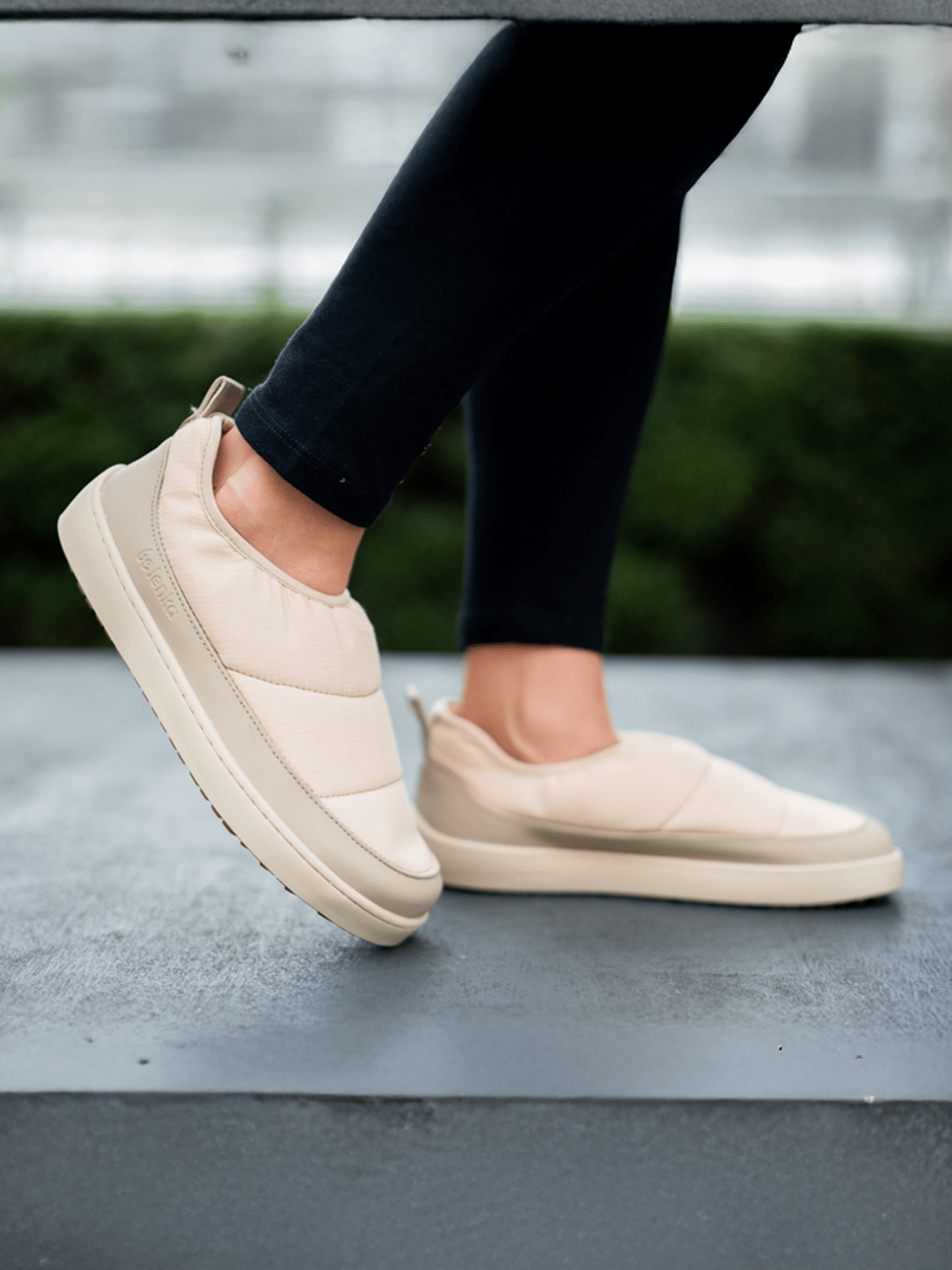 Barefoot Slip - on shoes Be Lenka Nimbus - Beige - Barefoot Shoe Store