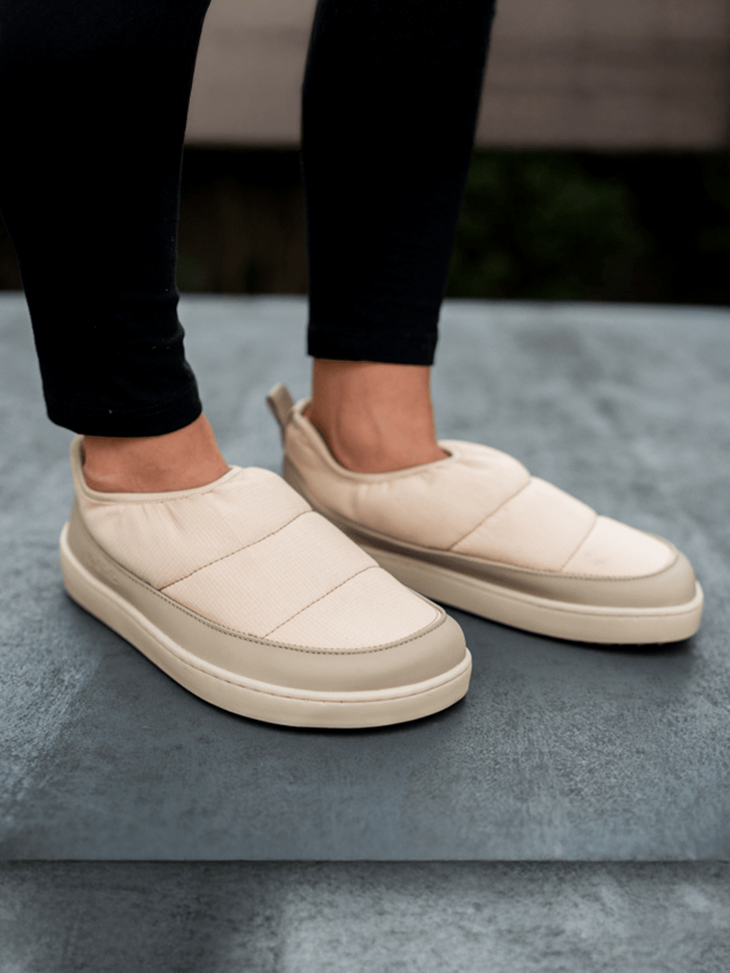 Barefoot Slip - on shoes Be Lenka Nimbus - Beige - Barefoot Shoe Store