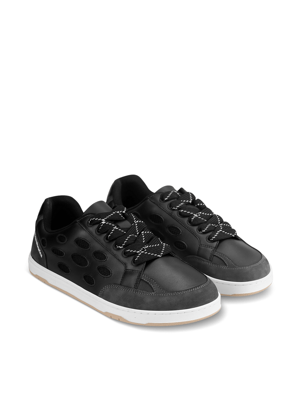 Barefoot Sneakers Barebarics Fusion - Black & White - Barefoot Shoe Store