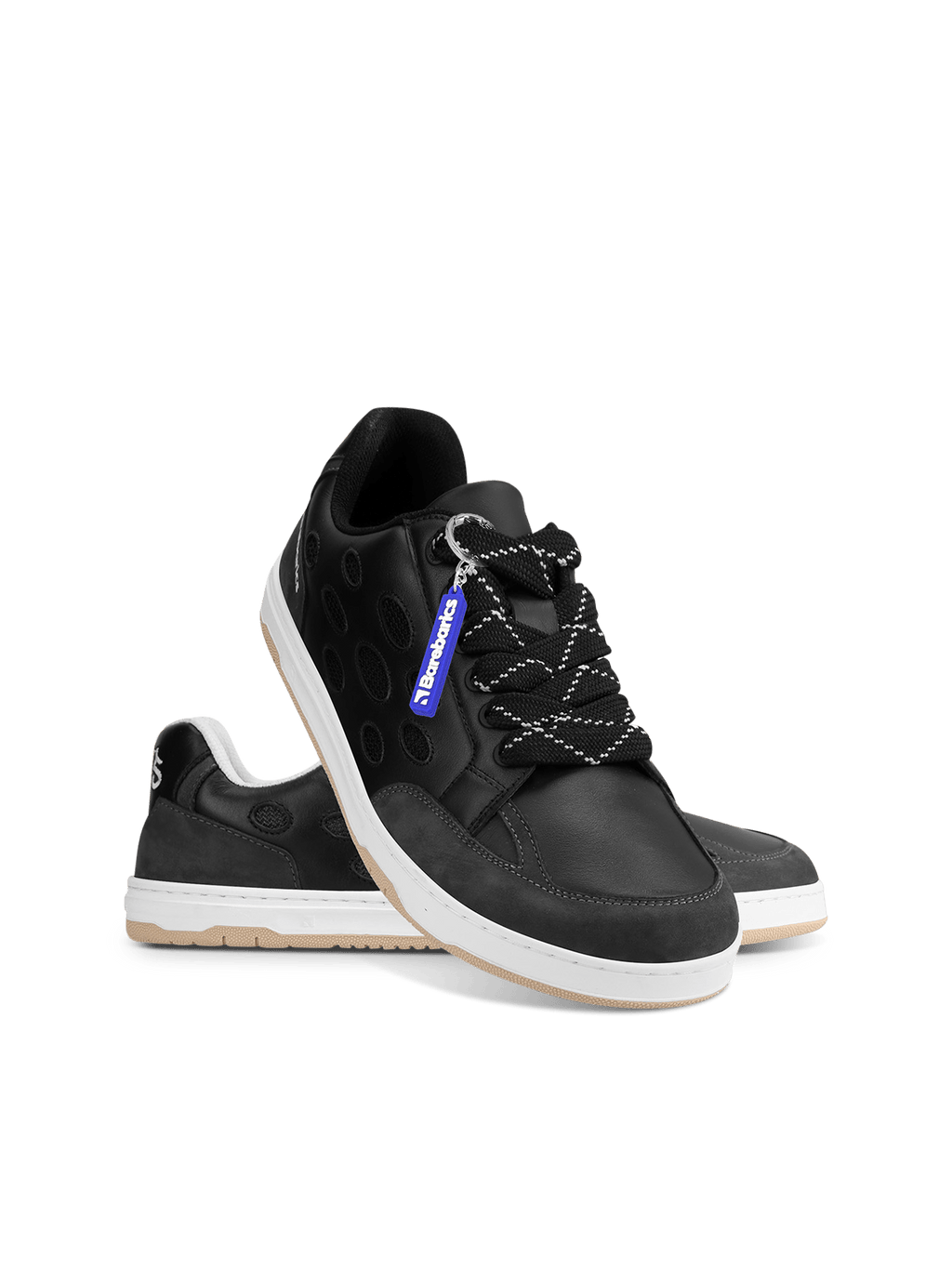 Barefoot Sneakers Barebarics Fusion - Black & White - Barefoot Shoe Store