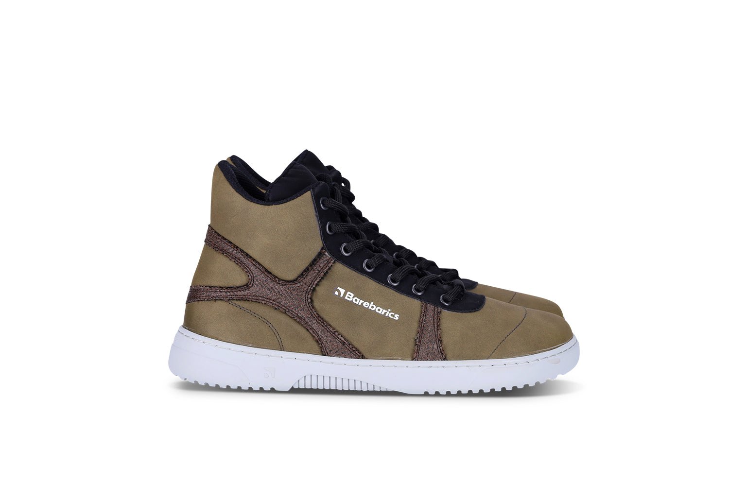 Barefoot Sneakers Barebarics - Hifly - Dark Green & Grey - Barefoot Shoe Store