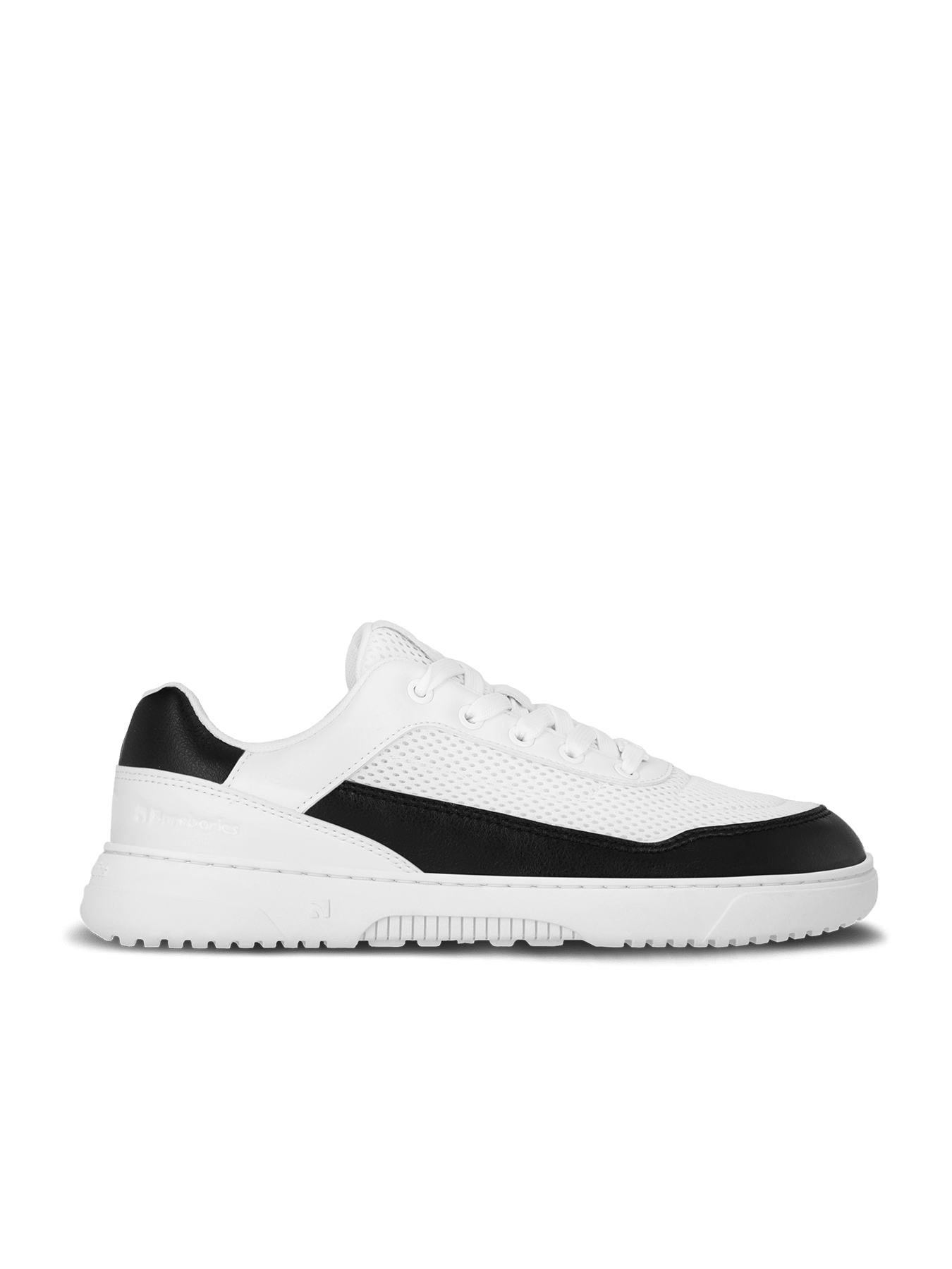 Barefoot Sneakers Barebarics Vaporo - White & Black - Barefoot Shoe Store