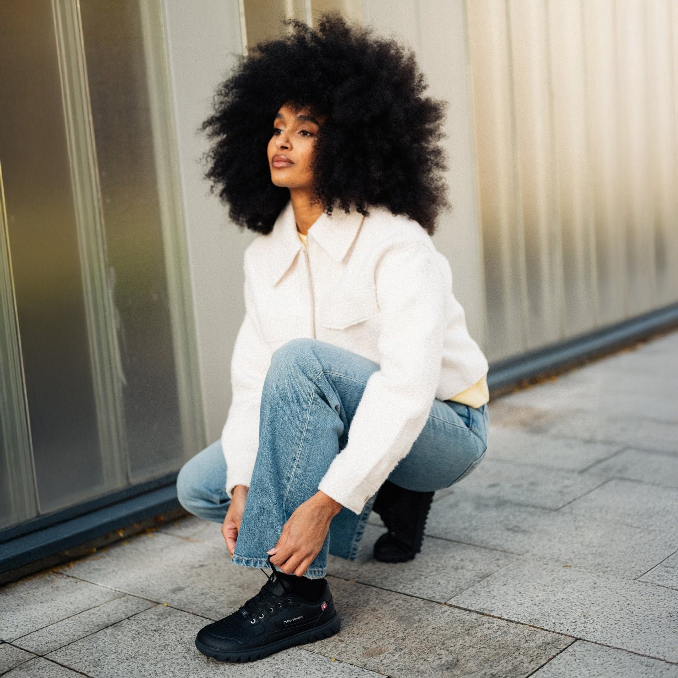 Barefoot Sneakers Barebarics Zing Frost - All Black - Barefoot Shoe Store