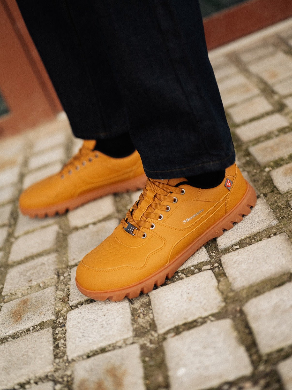 Barefoot Sneakers Barebarics Zing Frost - Light Caramel - Barefoot Shoe Store