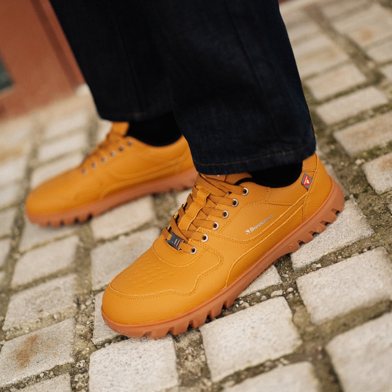 Barefoot Sneakers Barebarics Zing Frost - Light Caramel - Barefoot Shoe Store