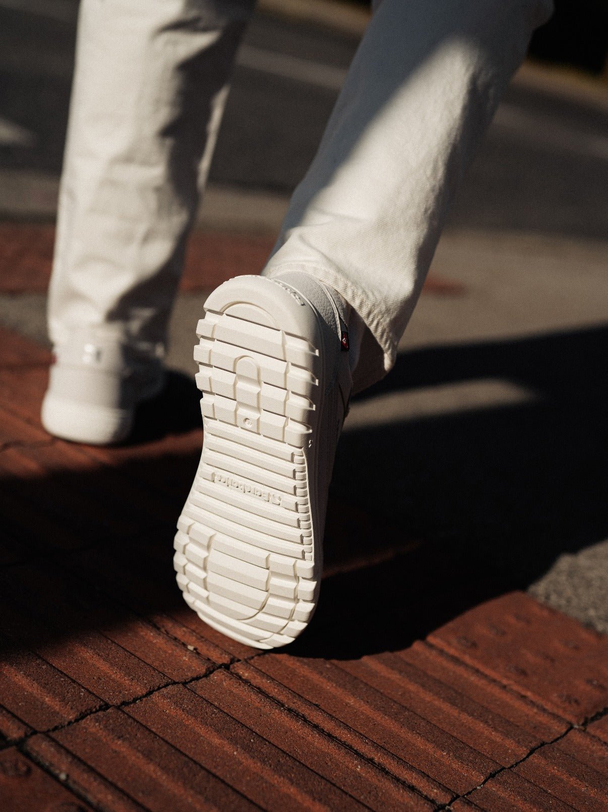 Barefoot Sneakers Barebarics Zing Frost - Light Grey & White - Barefoot Shoe Store