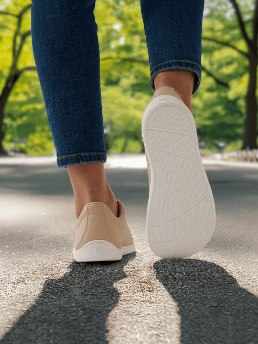 Barefoot Sneakers Be Lenka Core - Beige - Barefoot Shoe Store
