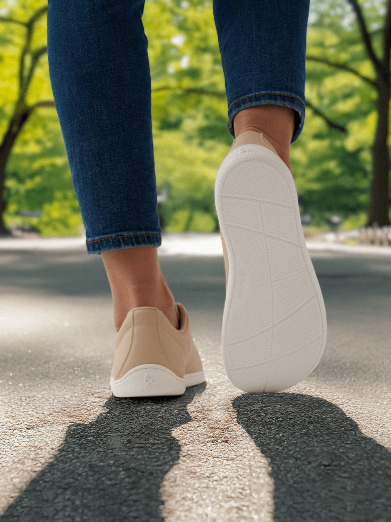 Barefoot Sneakers Be Lenka Core - Beige - Barefoot Shoe Store