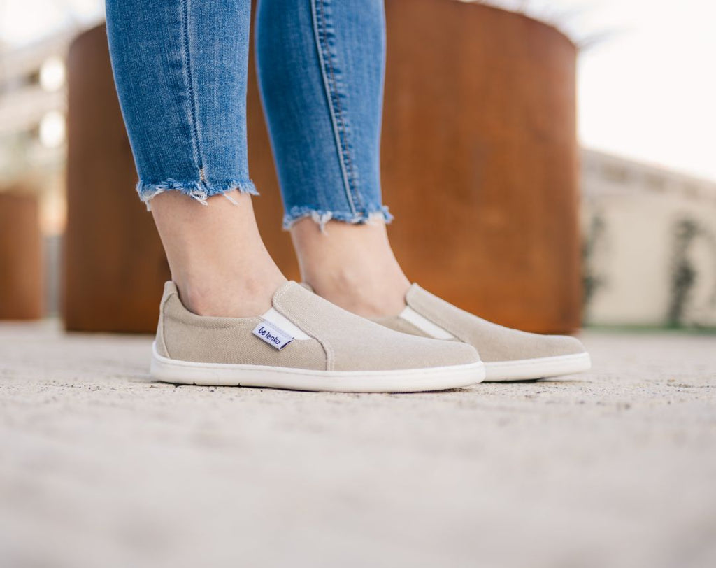 Barefoot Sneakers - Be Lenka Eazy Neo - Vegan - Sand - Barefoot Shoe Store