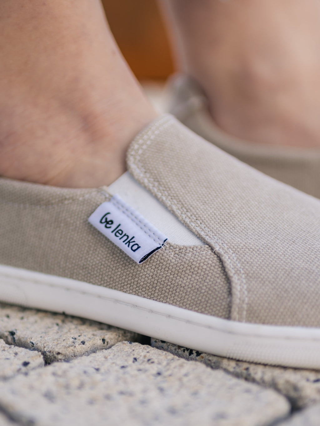 Barefoot Sneakers - Be Lenka Eazy Neo - Vegan - Sand - Barefoot Shoe Store