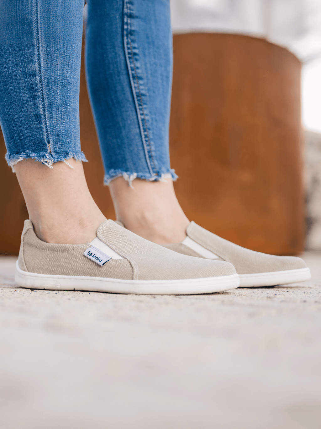 Barefoot Sneakers - Be Lenka Eazy Neo - Vegan - Sand - Barefoot Shoe Store