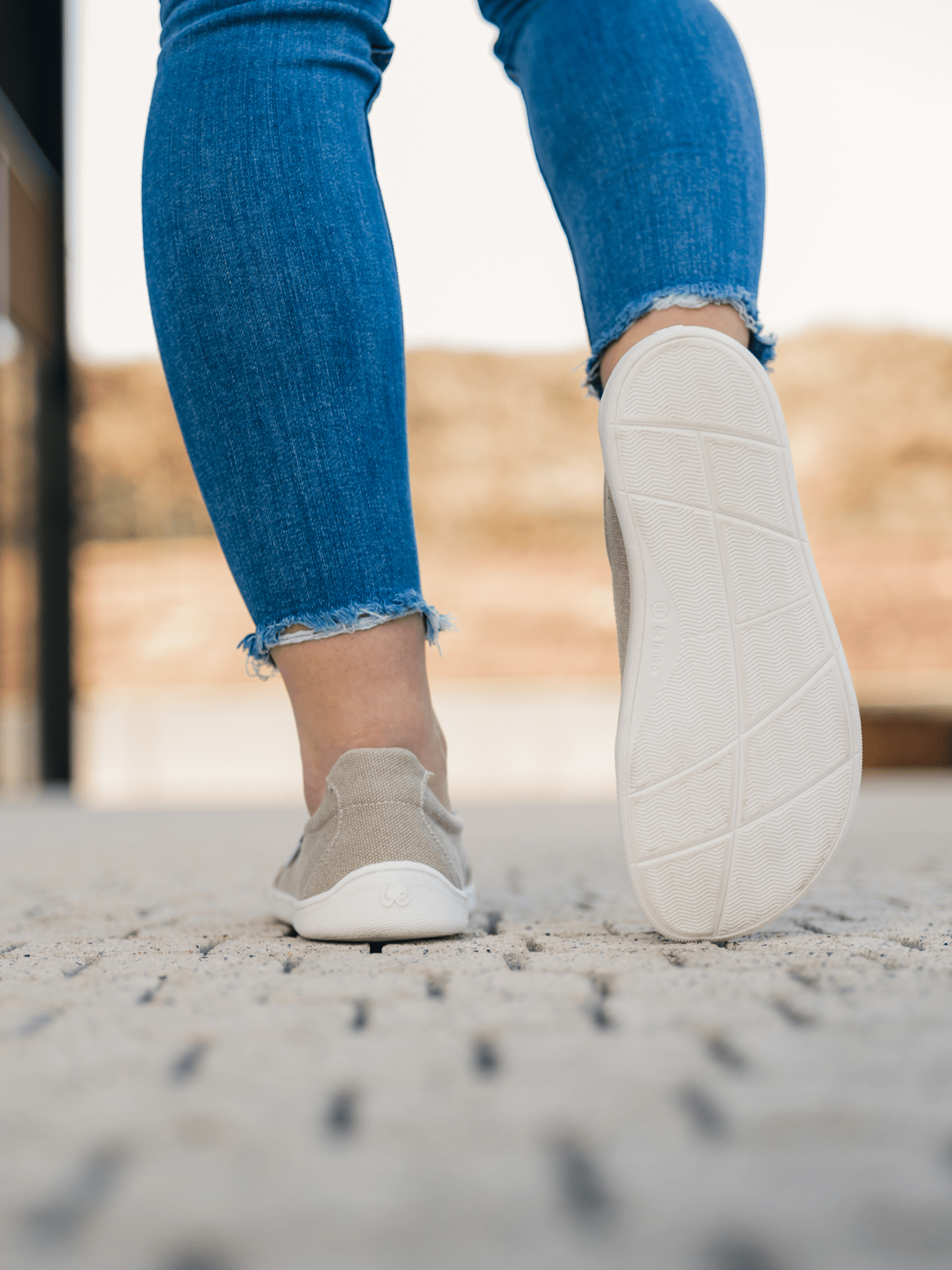 Barefoot Sneakers - Be Lenka Eazy Neo - Vegan - Sand - Barefoot Shoe Store