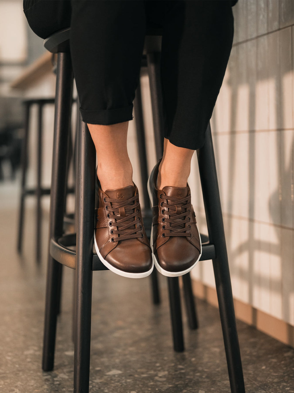 Barefoot Sneakers Be Lenka Elite - Dark Brown - Barefoot Shoe Store