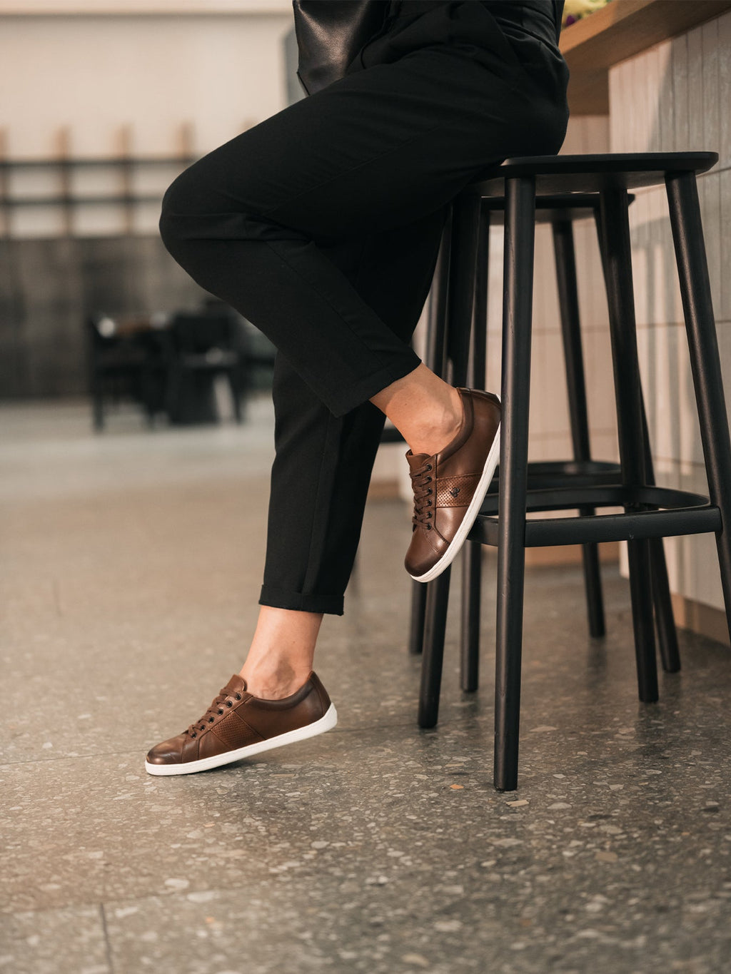 Barefoot Sneakers Be Lenka Elite - Dark Brown - Barefoot Shoe Store