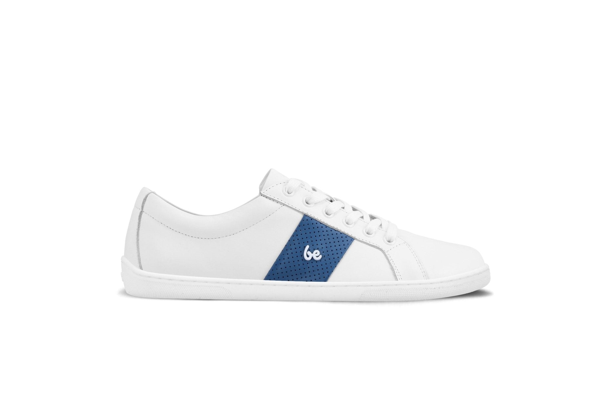 Barefoot Sneakers Be Lenka Elite - White & Dark Blue - Barefoot Shoe Store