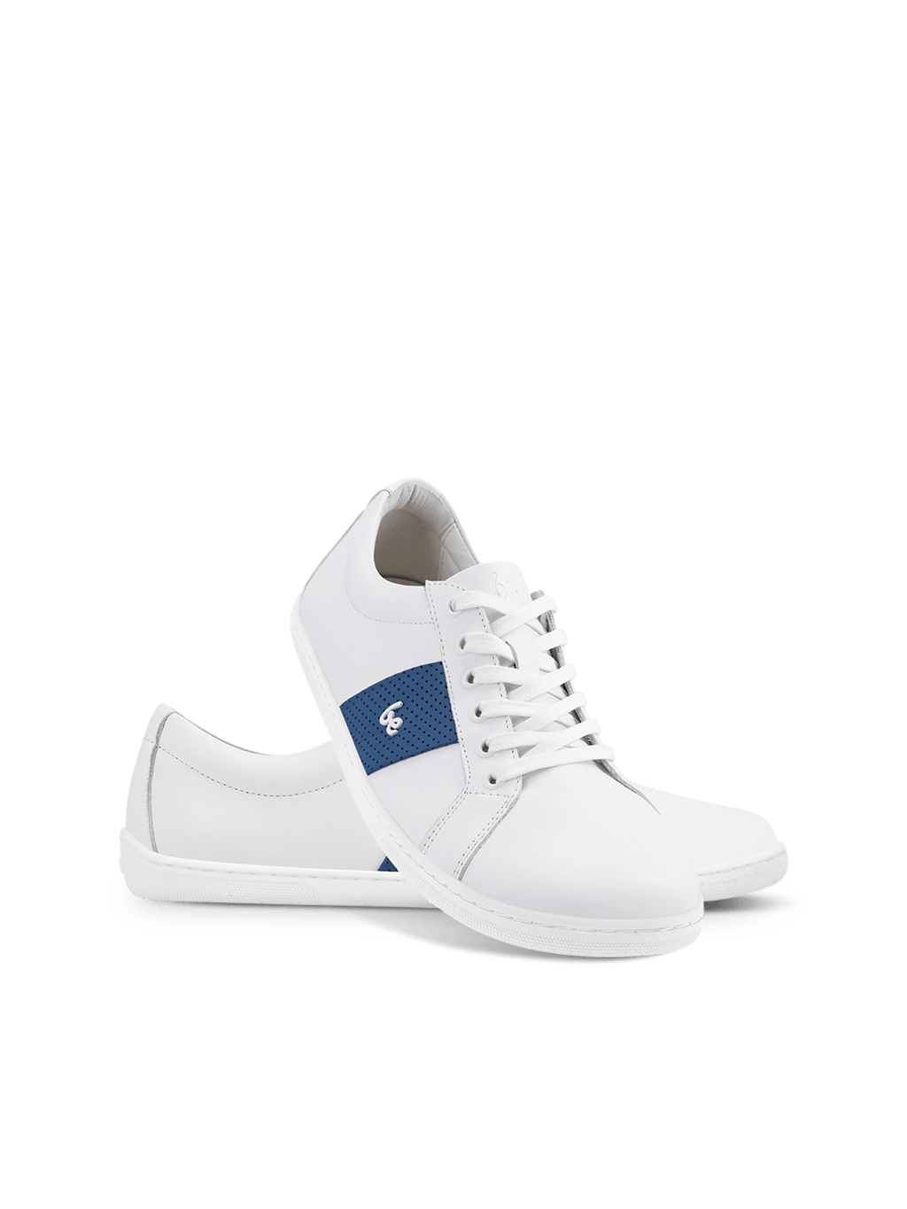 Barefoot Sneakers Be Lenka Elite - White & Dark Blue - Barefoot Shoe Store