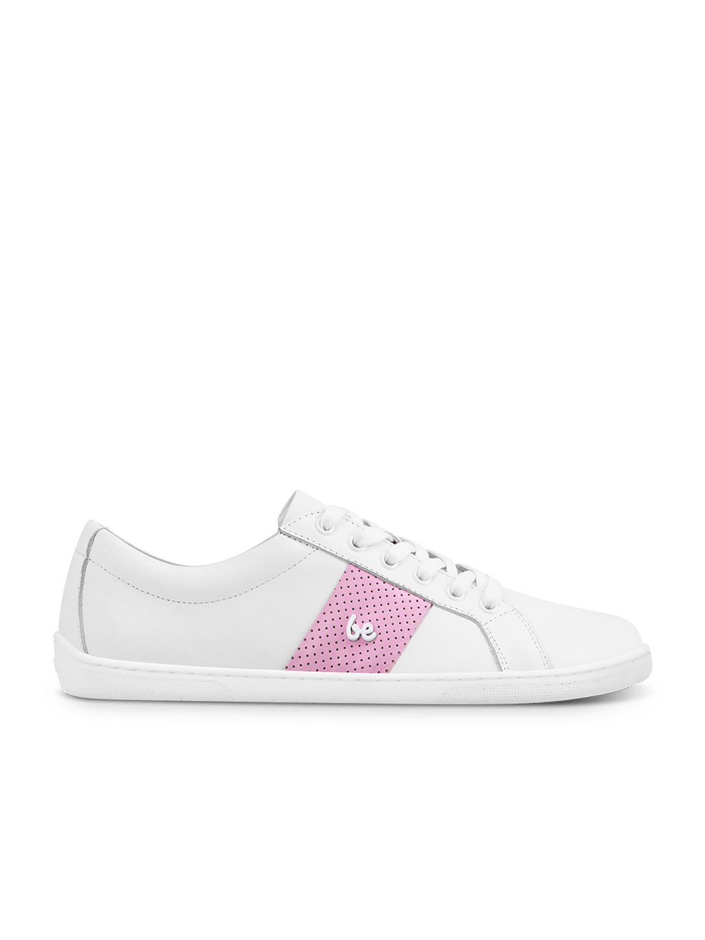 Barefoot Sneakers Be Lenka Elite - White & Pink - Barefoot Shoe Store