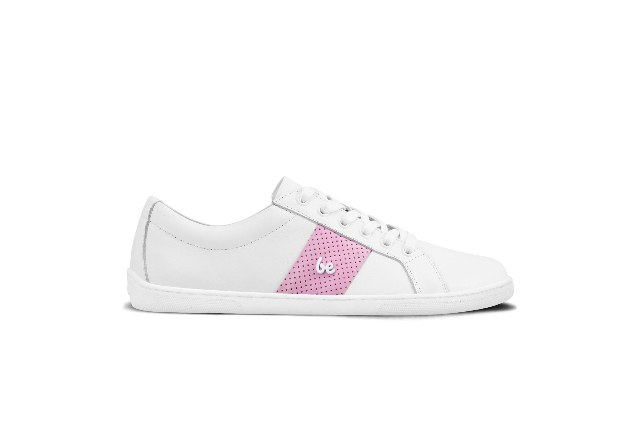 Barefoot Sneakers Be Lenka Elite - White & Pink - Barefoot Shoe Store