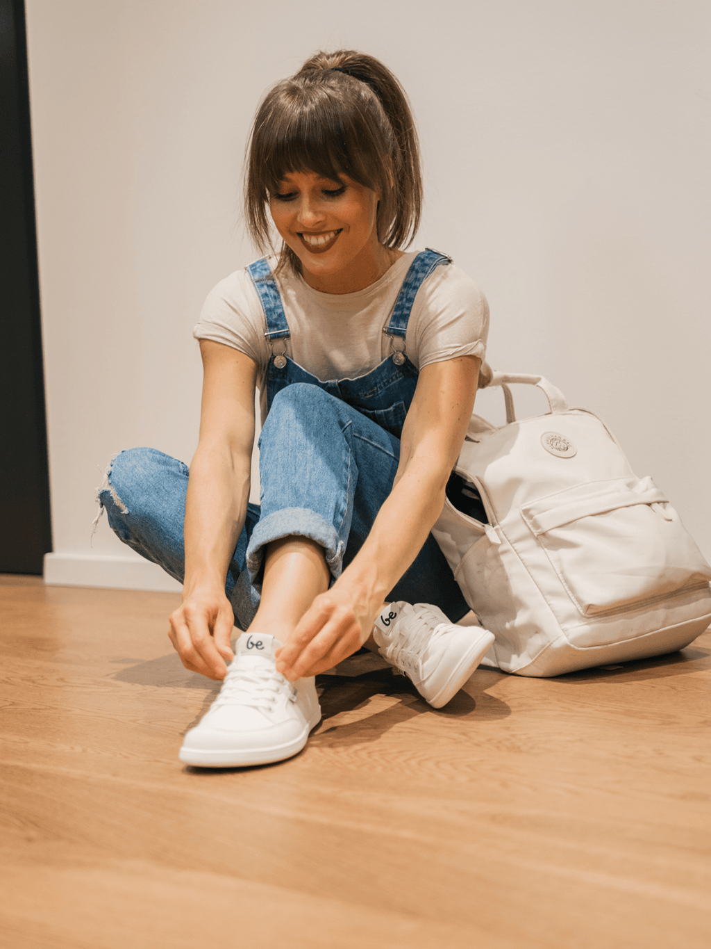 Barefoot Sneakers Be Lenka Rebound - All White - Barefoot Shoe Store