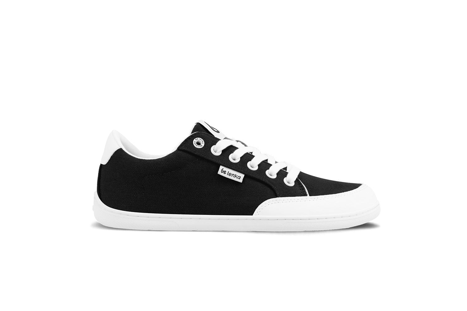 Barefoot Sneakers Be Lenka Rebound - Black & White - Barefoot Shoe Store