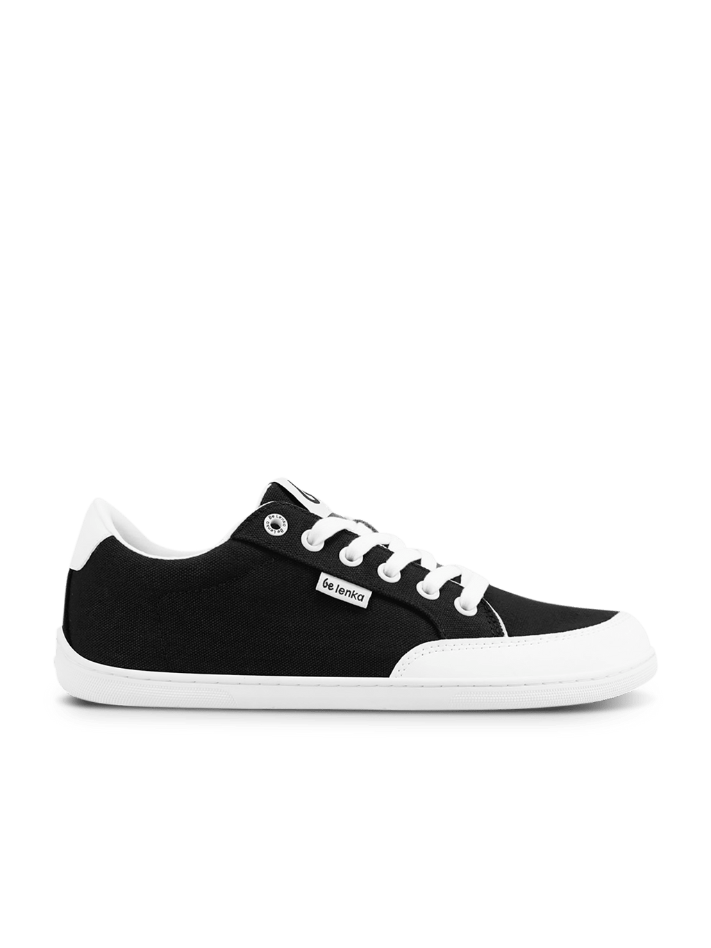 Barefoot Sneakers Be Lenka Rebound - Black & White - Barefoot Shoe Store