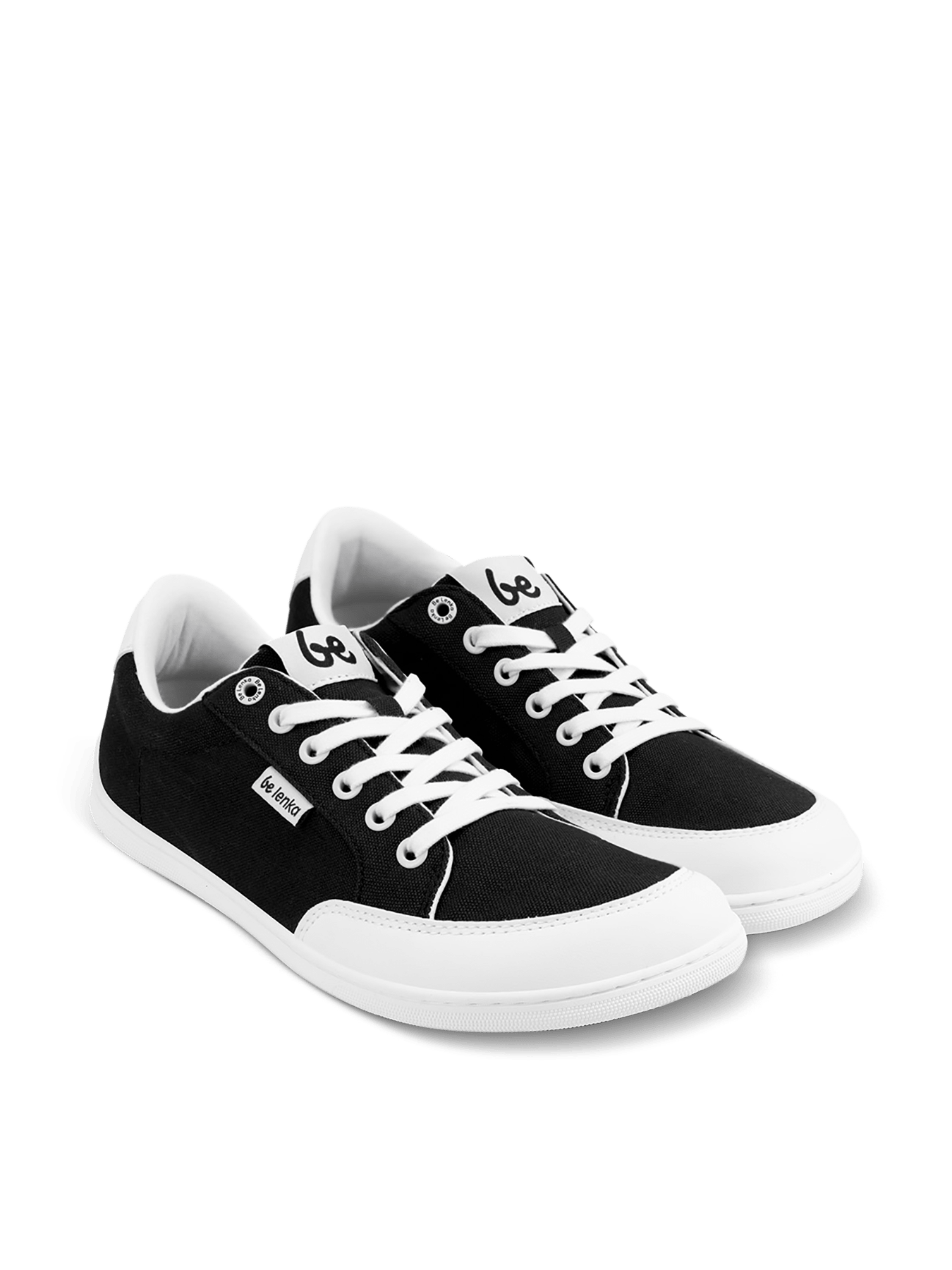 Barefoot Sneakers Be Lenka Rebound - Black & White - Barefoot Shoe Store
