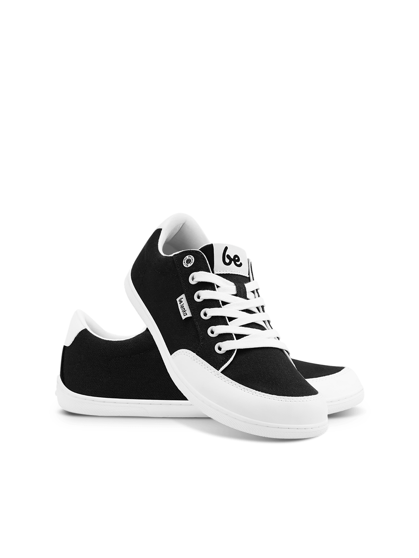 Barefoot Sneakers Be Lenka Rebound - Black & White - Barefoot Shoe Store