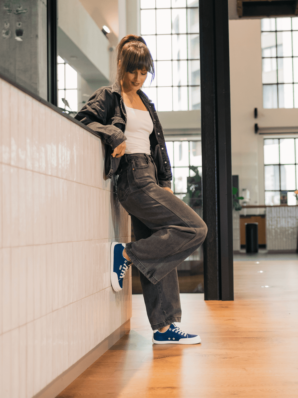 Barefoot Sneakers Be Lenka Rebound - Dark Blue & White - Barefoot Shoe Store