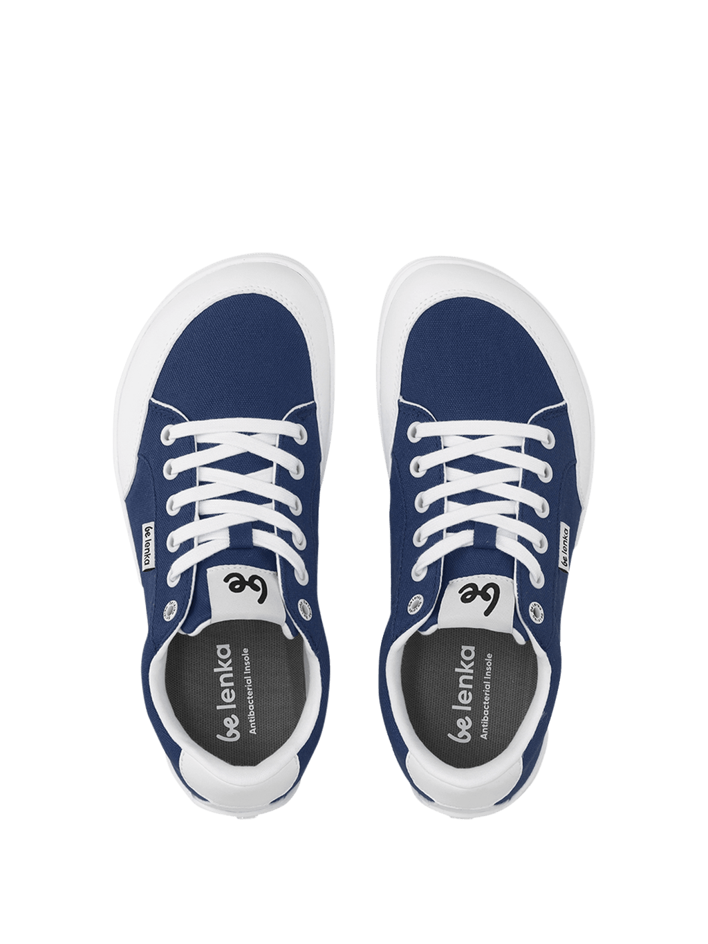 Barefoot Sneakers Be Lenka Rebound - Dark Blue & White - Barefoot Shoe Store