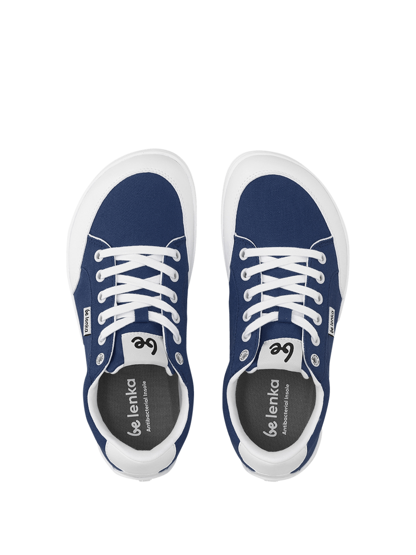 Barefoot Sneakers Be Lenka Rebound - Dark Blue & White - Barefoot Shoe Store