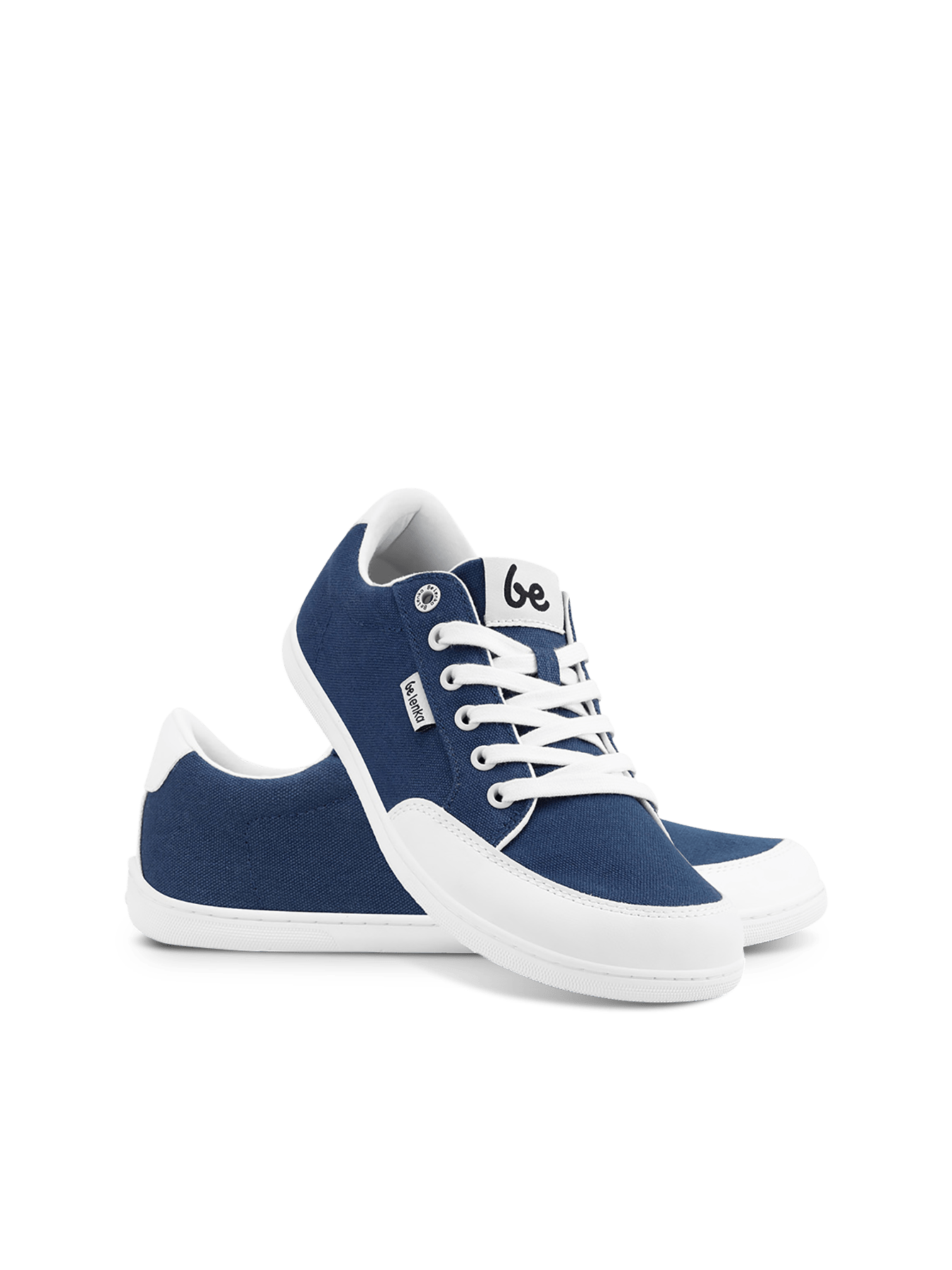 Barefoot Sneakers Be Lenka Rebound - Dark Blue & White - Barefoot Shoe Store
