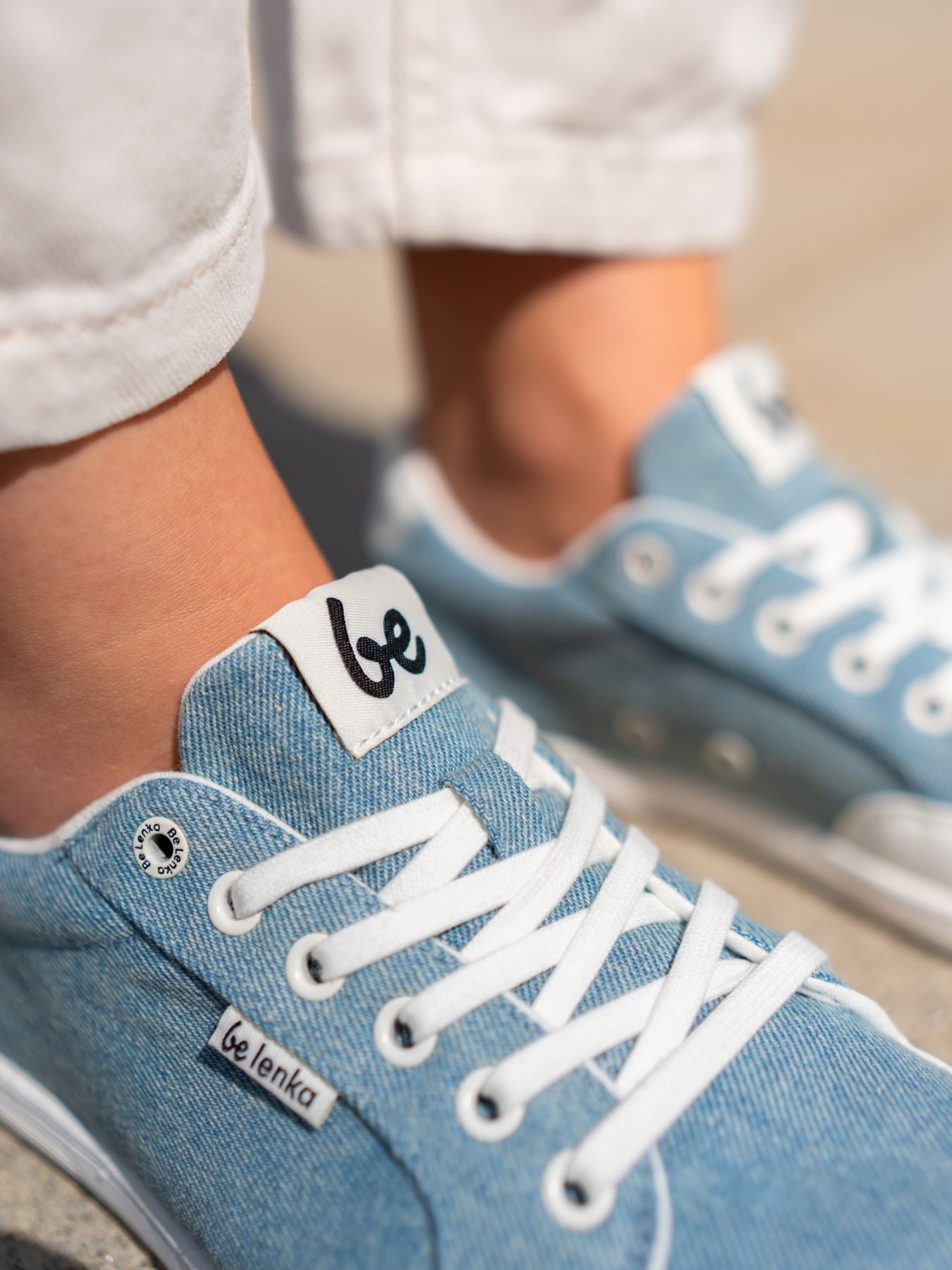 Barefoot Sneakers Be Lenka Rebound - Denim Light Blue - Barefoot Shoe Store