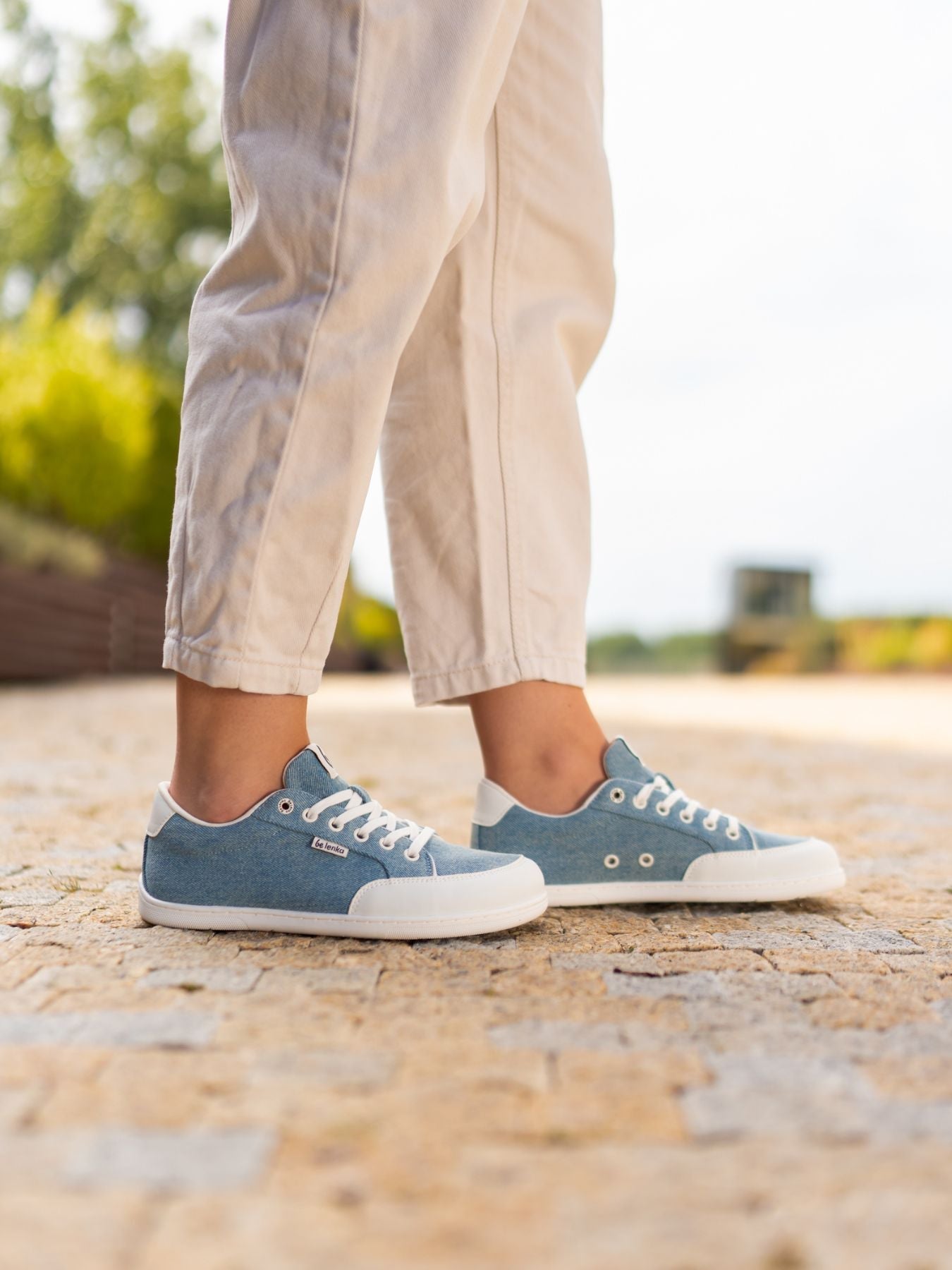 Barefoot Sneakers Be Lenka Rebound - Denim Light Blue - Barefoot Shoe Store