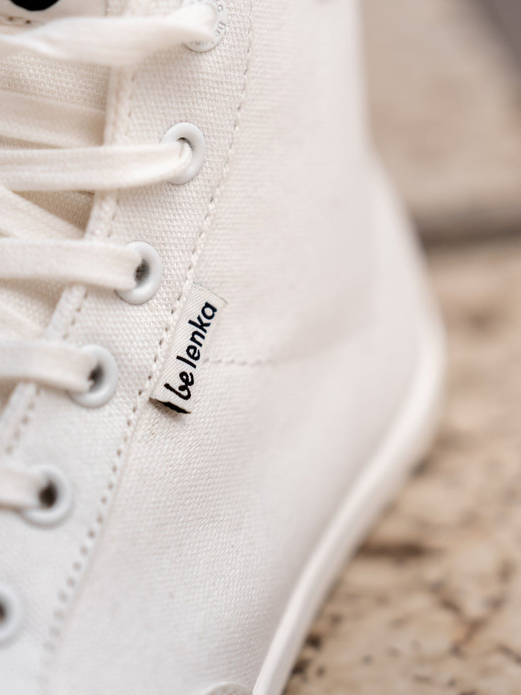 Barefoot Sneakers Be Lenka Rebound - High Top - All White - Barefoot Shoe Store