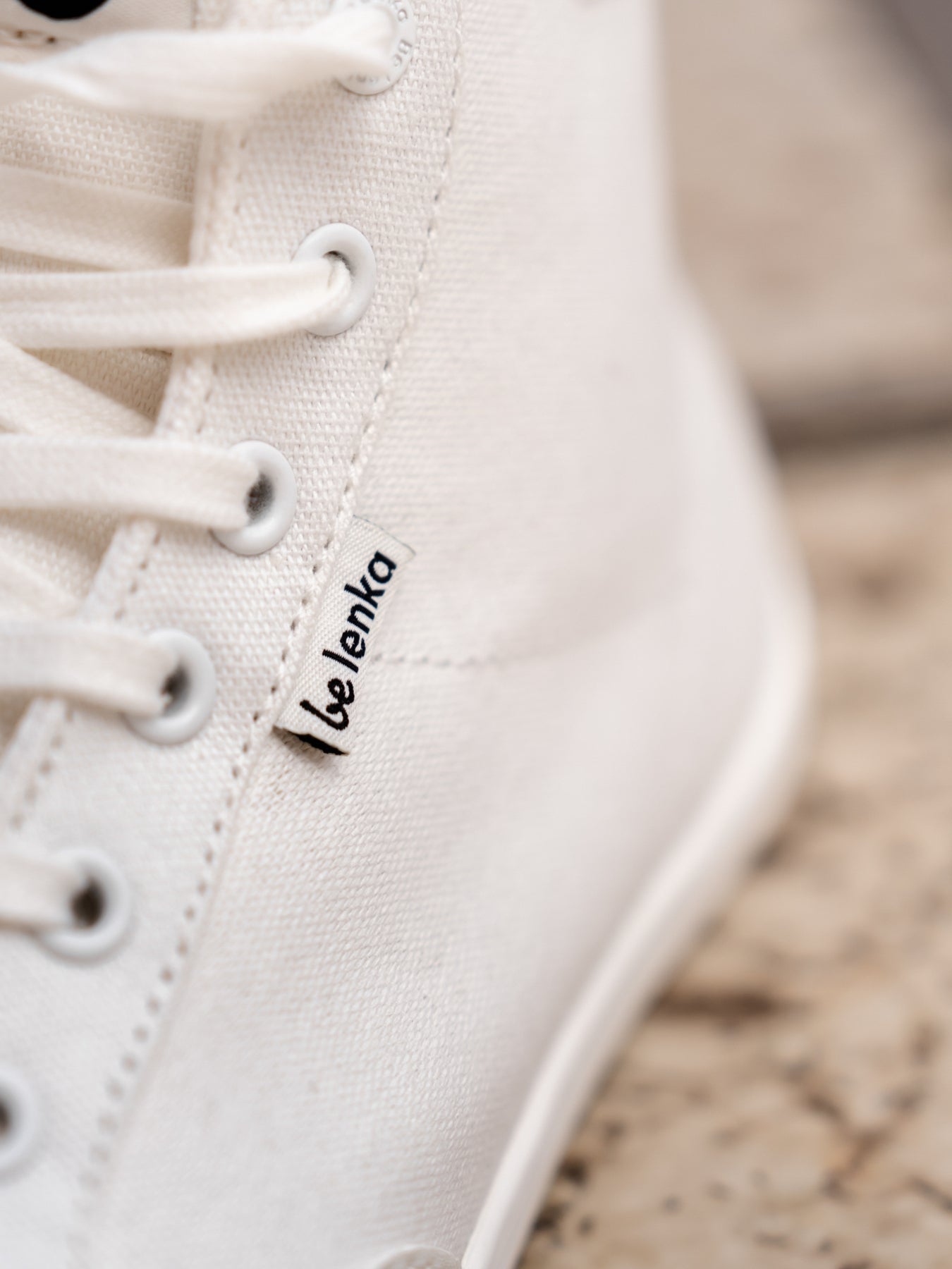 Barefoot Sneakers Be Lenka Rebound - High Top - All White - Barefoot Shoe Store