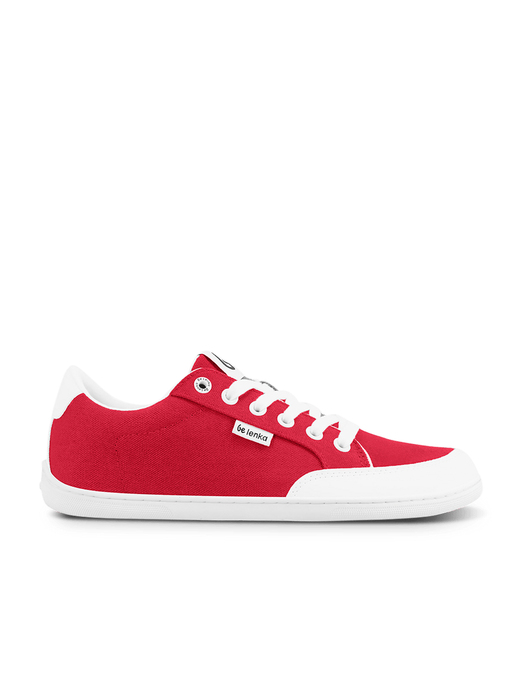 Barefoot Sneakers Be Lenka Rebound - Red & White - Barefoot Shoe Store