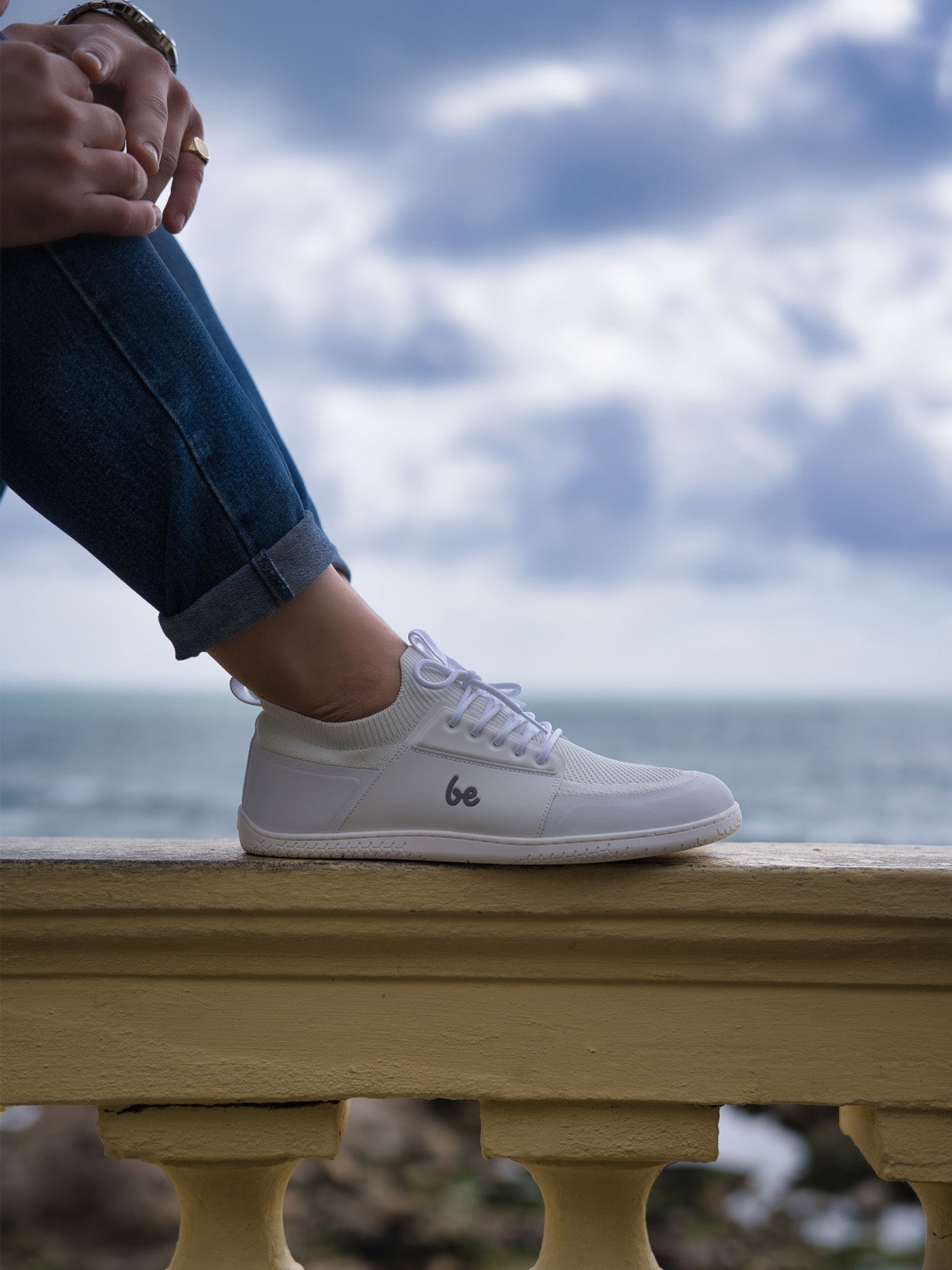 Barefoot Sneakers Be Lenka Swift - All White - Barefoot Shoe Store