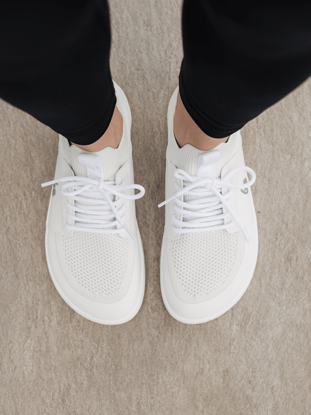 Barefoot Sneakers Be Lenka Swift - All White - Barefoot Shoe Store