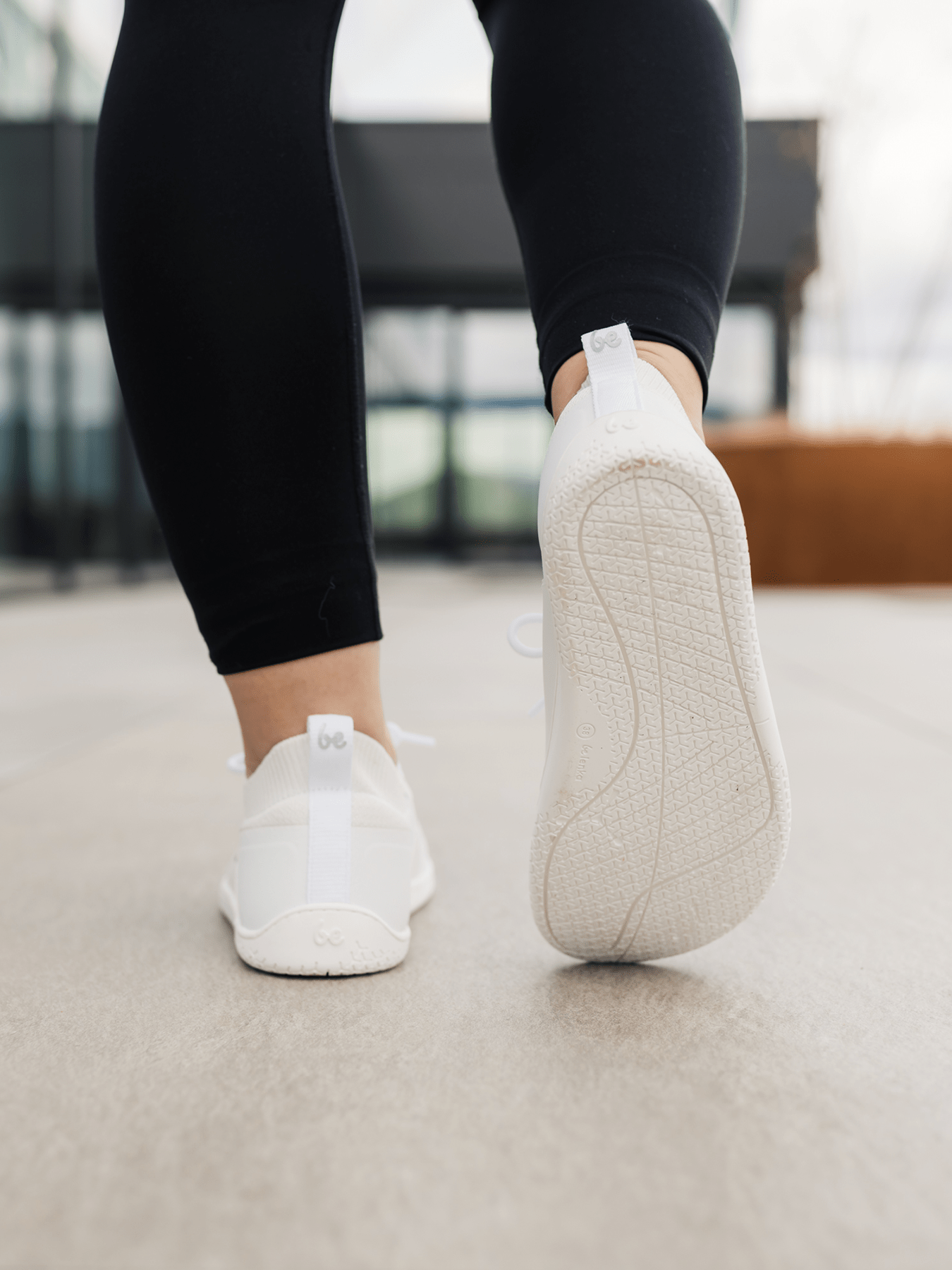 Barefoot Sneakers Be Lenka Swift - All White - Barefoot Shoe Store