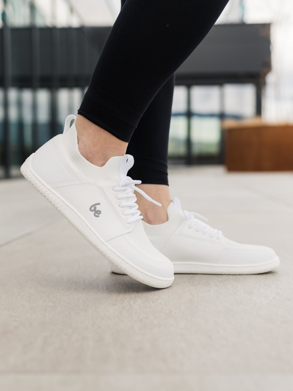 Barefoot Sneakers Be Lenka Swift - All White - Barefoot Shoe Store
