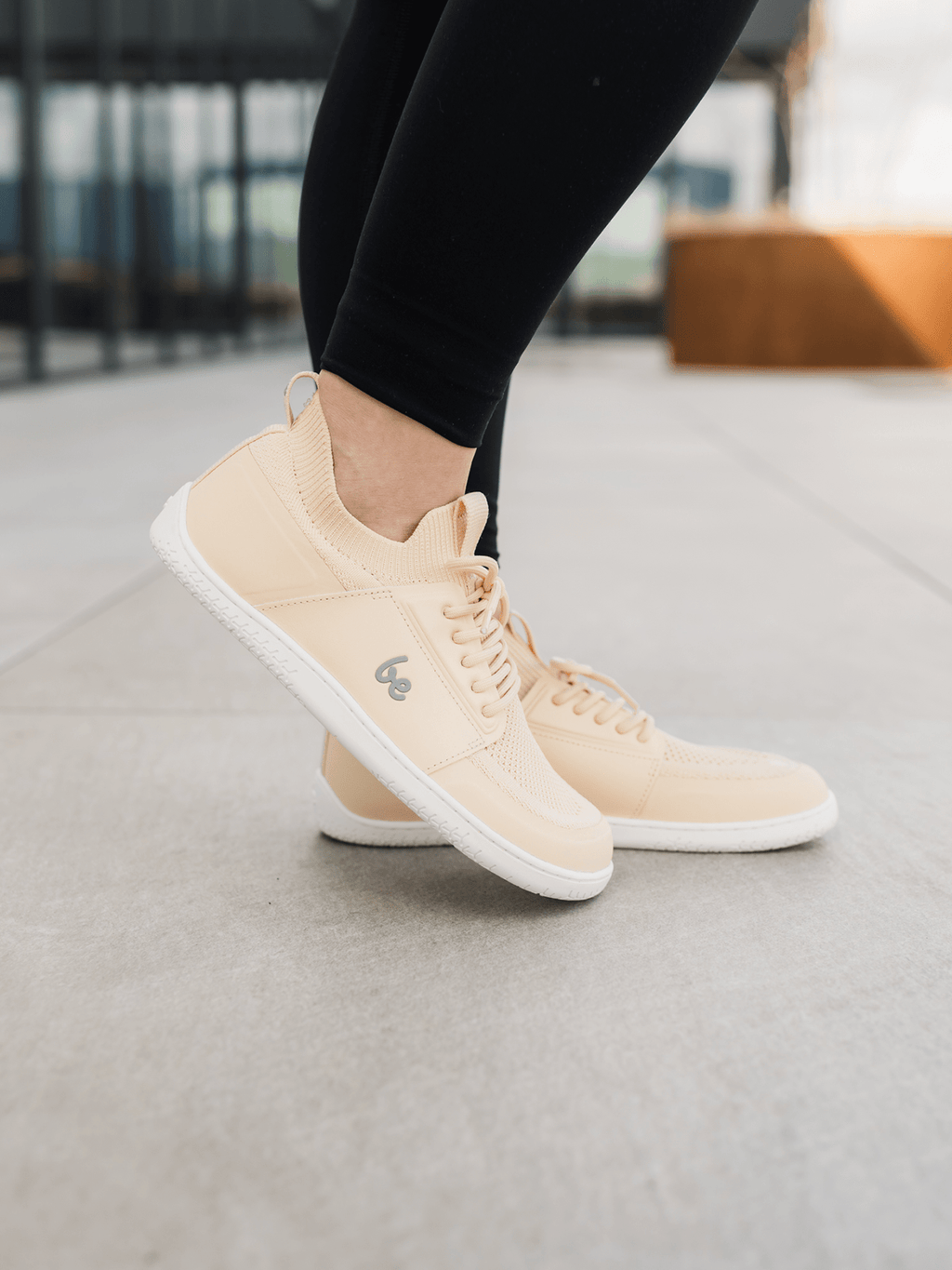 Barefoot Sneakers Be Lenka Swift - Beige Cream - Barefoot Shoe Store