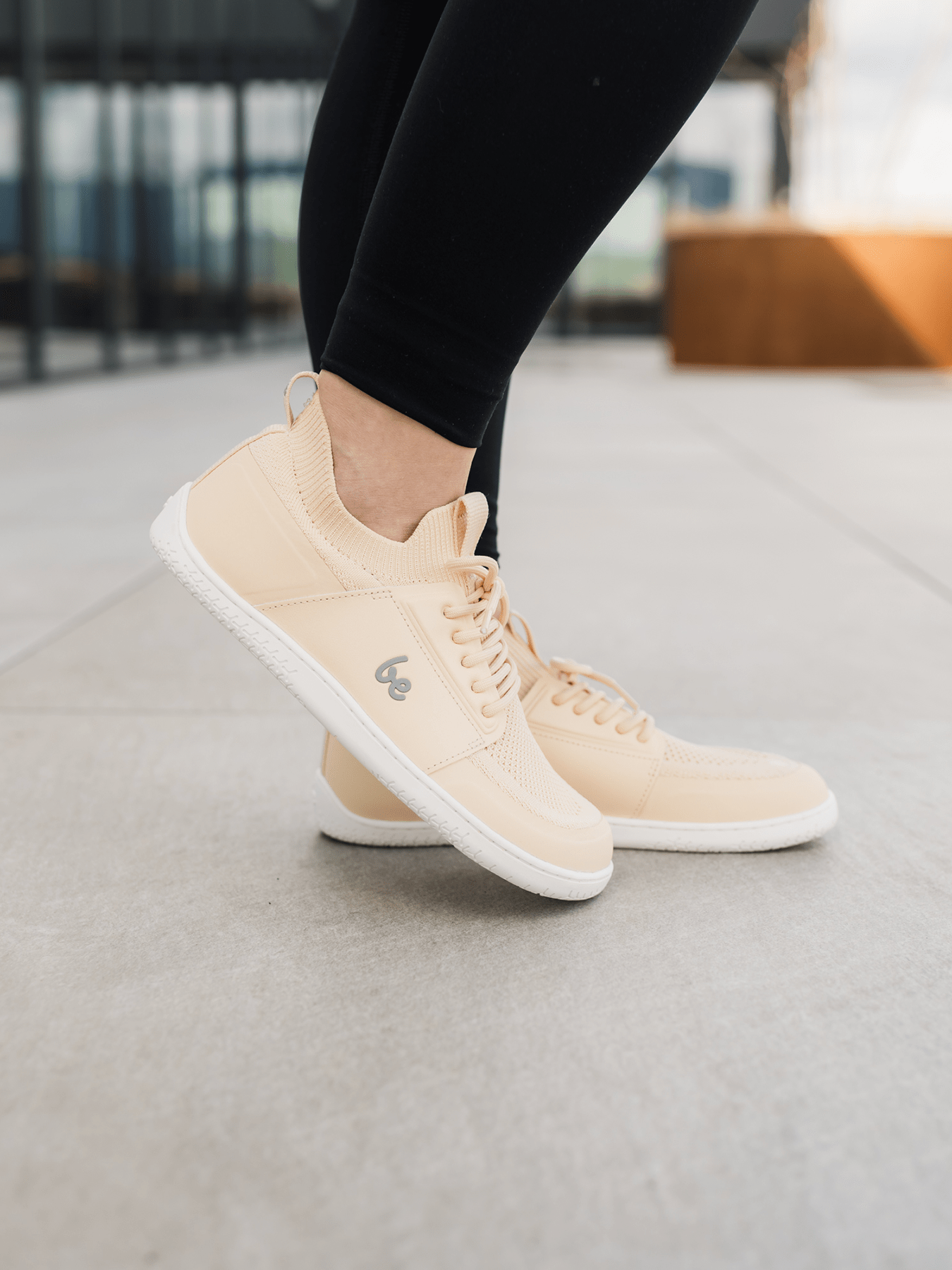 Barefoot Sneakers Be Lenka Swift - Beige Cream - Barefoot Shoe Store
