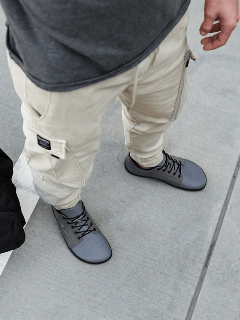 Barefoot Sneakers - Be Lenka Whiz - Grey - Barefoot Shoe Store