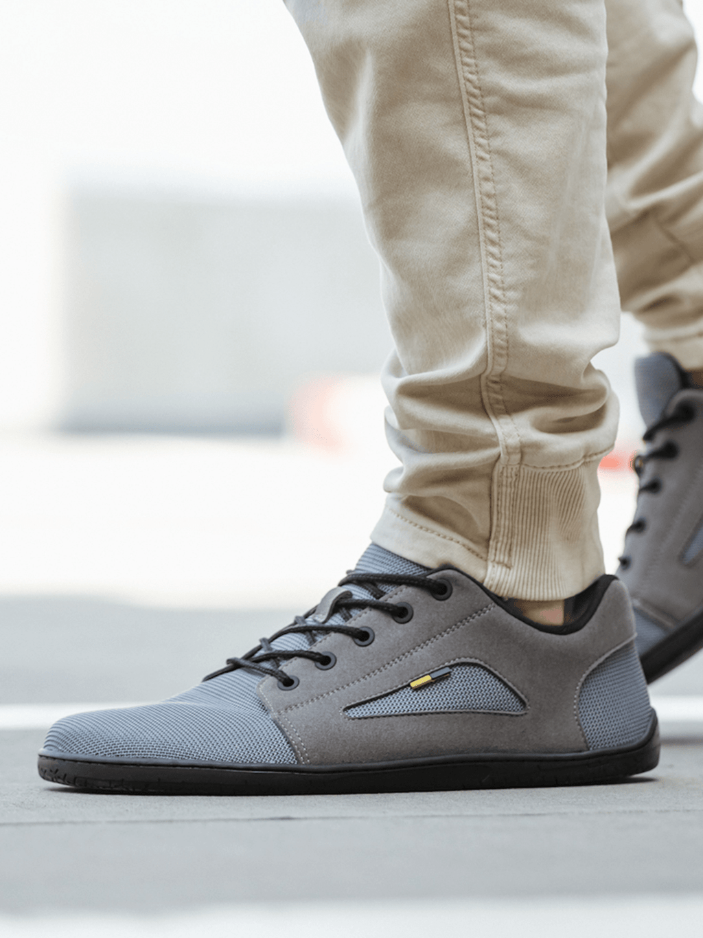 Barefoot Sneakers - Be Lenka Whiz - Grey - Barefoot Shoe Store