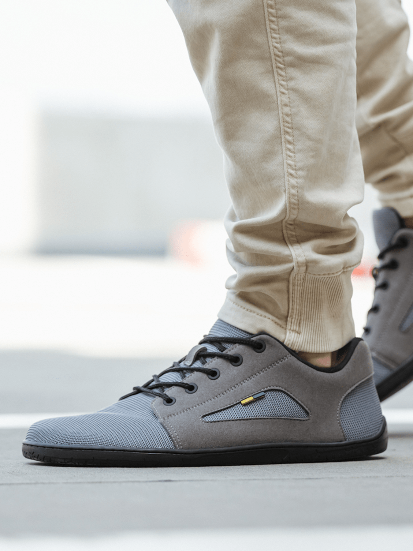 Barefoot Sneakers - Be Lenka Whiz - Grey - Barefoot Shoe Store