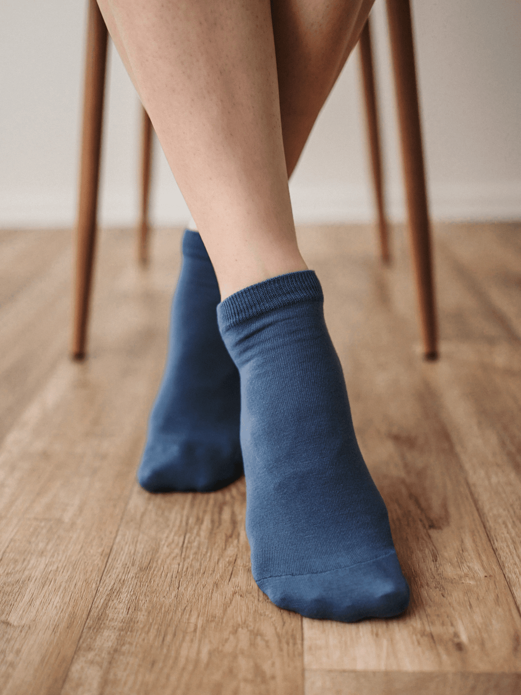 Barefoot Socks - Low - cut - Essentials - Blue - Barefoot Shoe Store