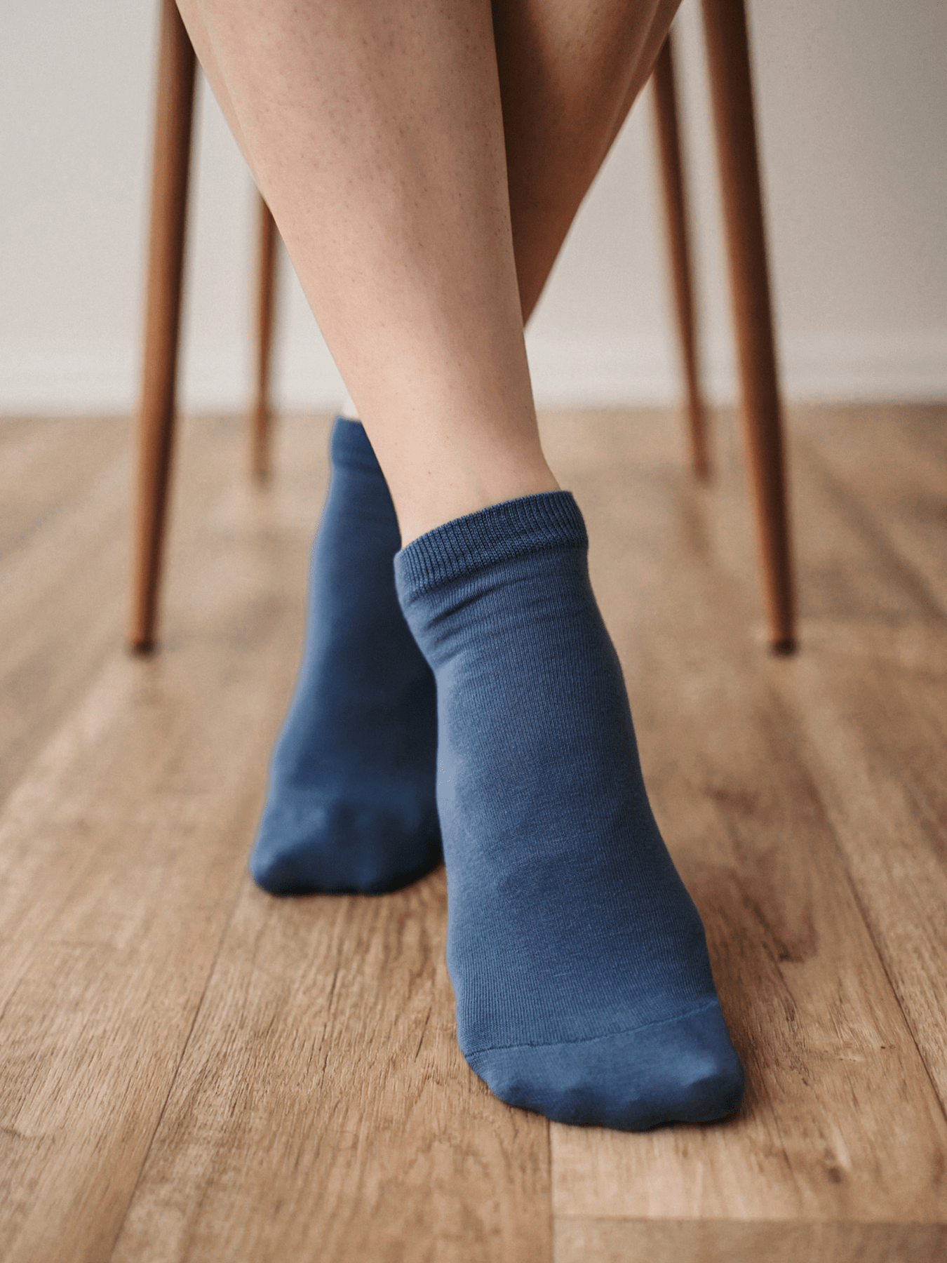 Barefoot Socks - Low - cut - Essentials - Blue - Barefoot Shoe Store