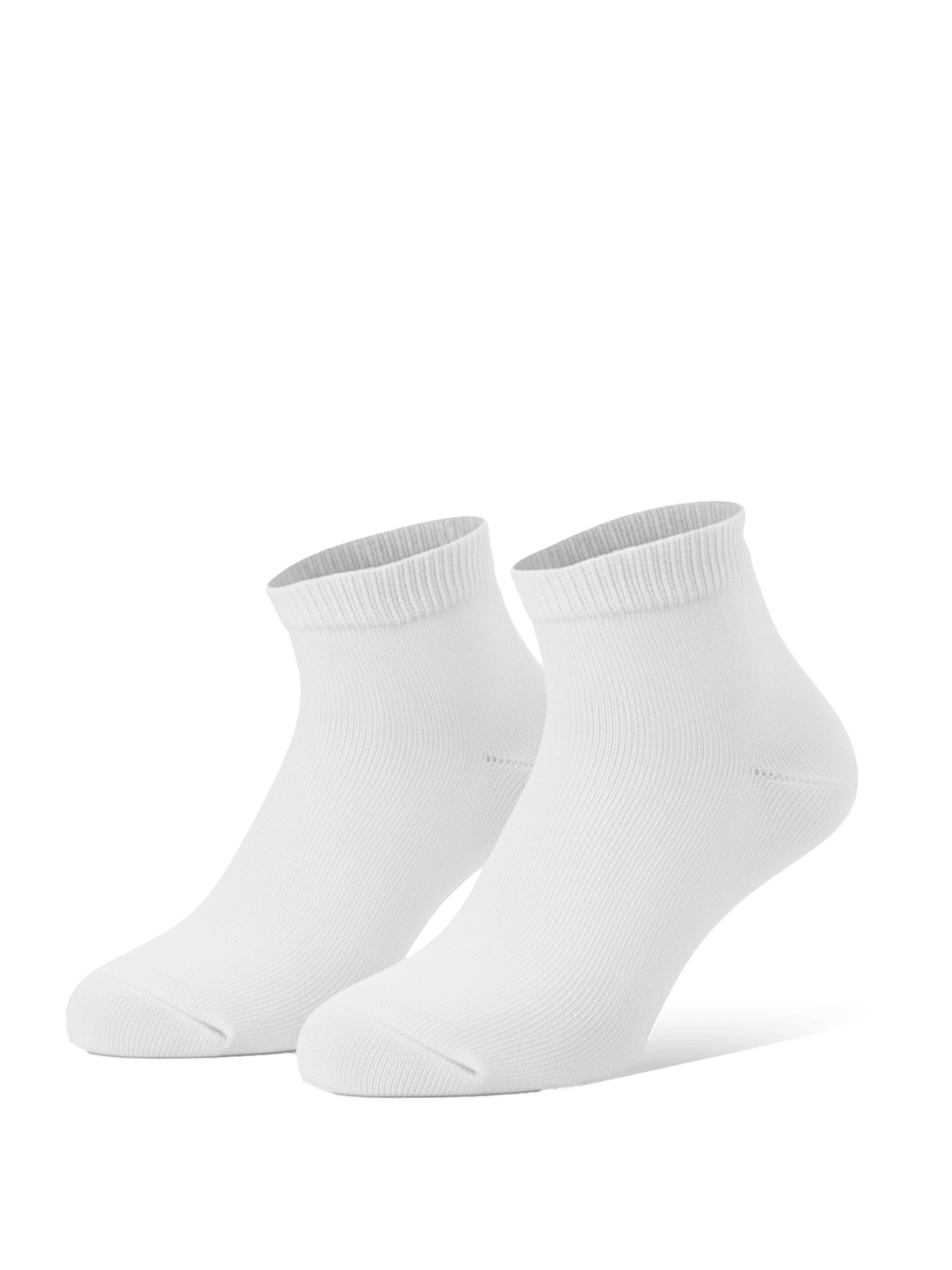 Barefoot Socks - Low - cut - Essentials - White - Barefoot Shoe Store