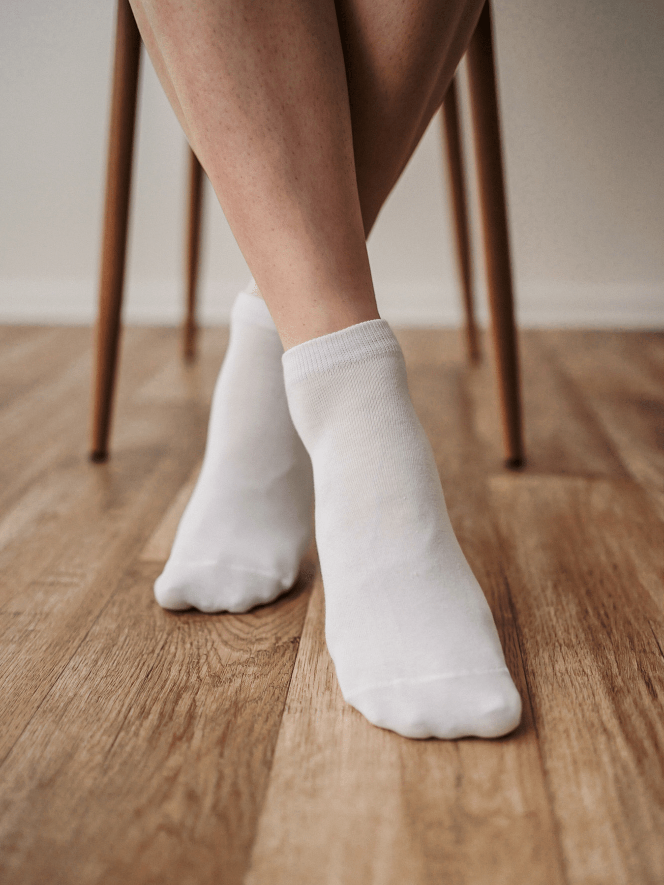 Barefoot Socks - Low - cut - Essentials - White - Barefoot Shoe Store